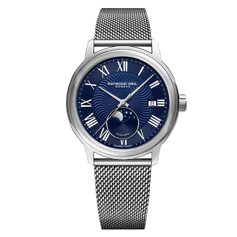 Raymond weil store maestro moonphase blue